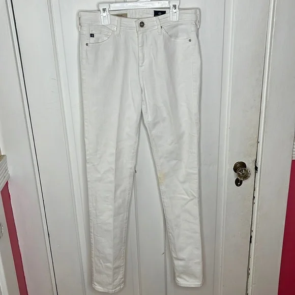 Adriano Goldschmied•White Skinny Jeans - Picture 2 of 11